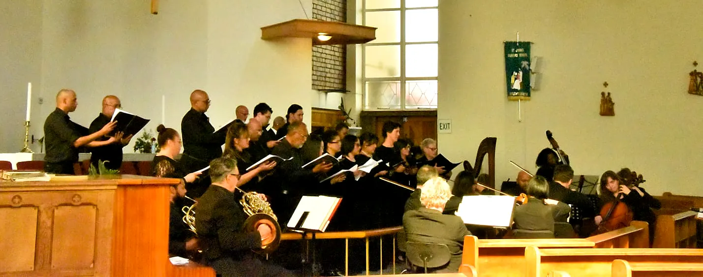 St. Luke’s Chorale performance archive photograph