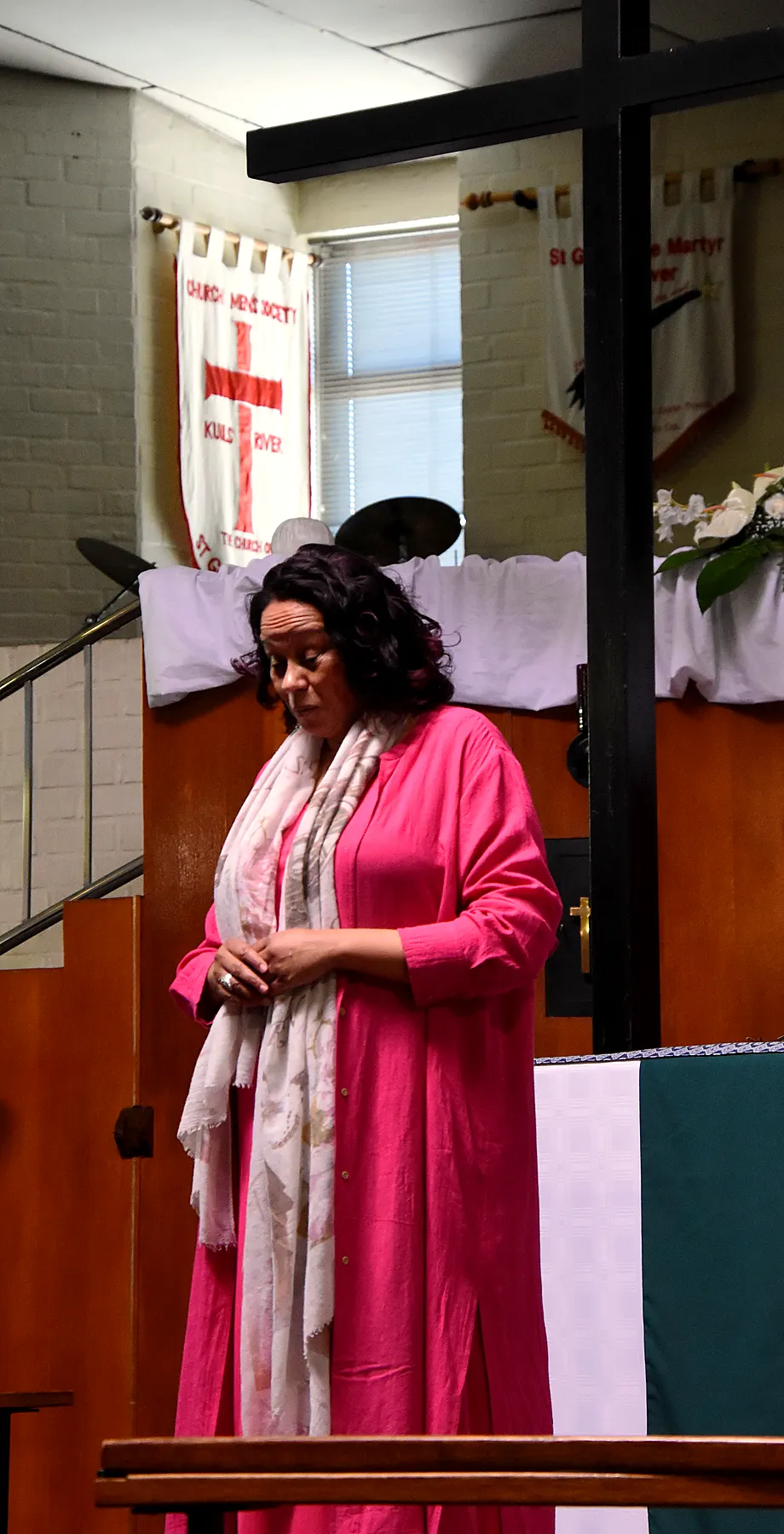 St. Luke’s Chorale 2024 concert preparation photograph